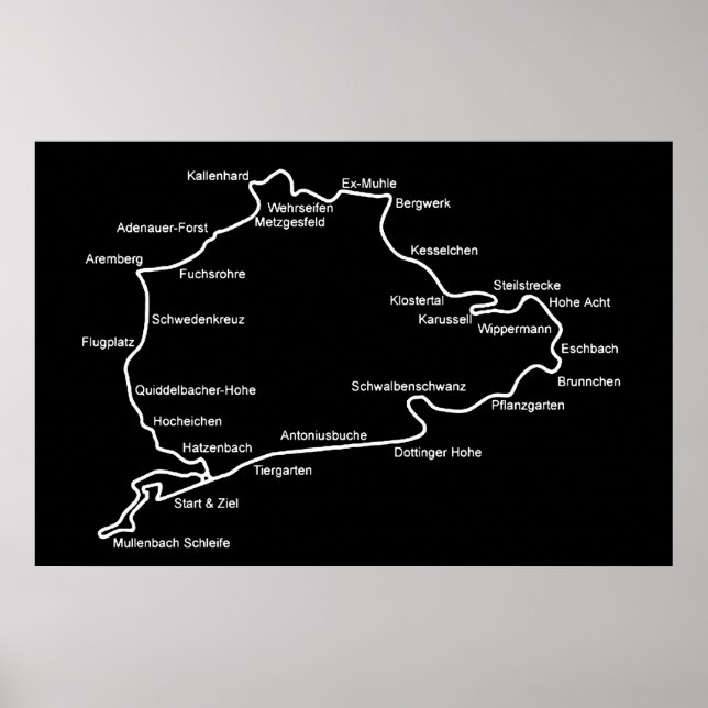 Nurburgring Poster (Front)