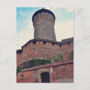 Nuremberg castle postcard