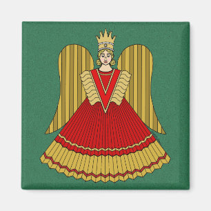 Nuremberg Christmas Angel Magnet