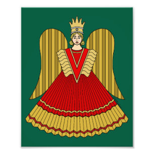 Nuremberg Christmas Angel Photo Print
