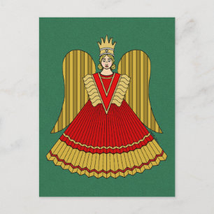 Nuremberg Christmas Angel Postcard