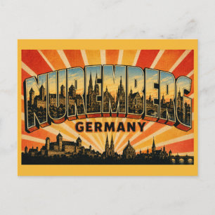 Nuremberg Germany Castle Postcard