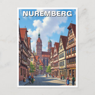Nuremberg Germany Travel Postcard