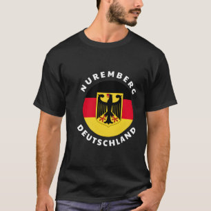 Nuremberg Gery De Ger Heritage Pride Flag Badge T-Shirt