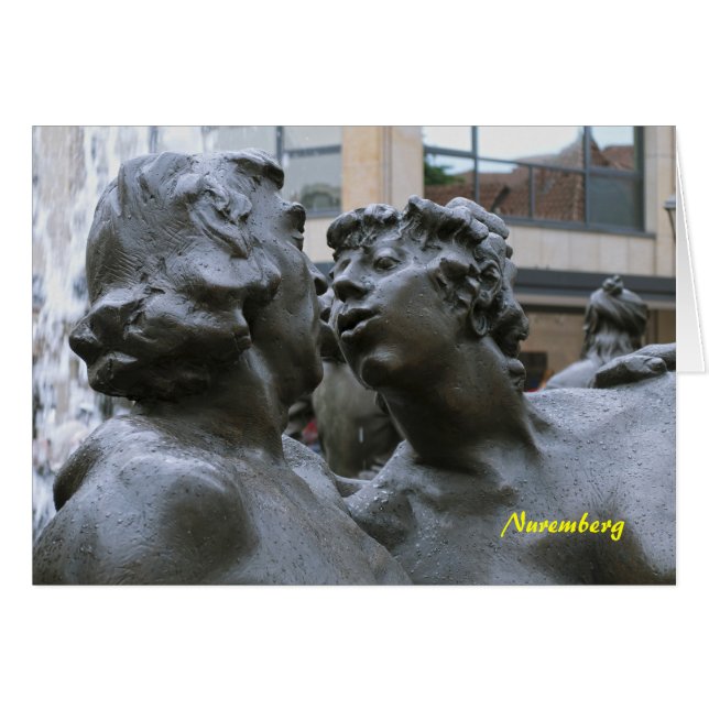 Nuremberg Greeting Card (Front Horizontal)