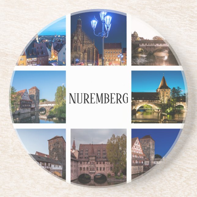 Nuremberg landscapes coaster (Front)
