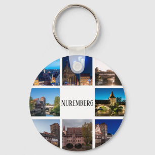 Nuremberg landscapes keychain