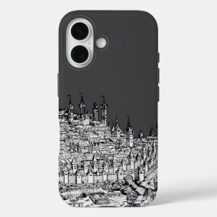 Nuremberg Medieval city in the Germany iPhone 16 Case