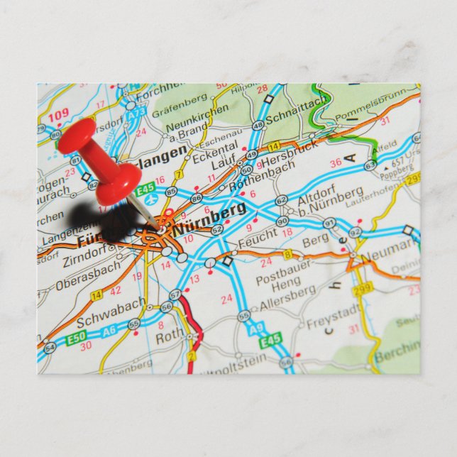 Nuremberg, Nürnberg Germany Postcard (Front)