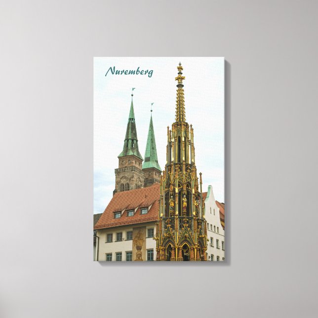 Nuremberg Toile sur Châssis (Recto)
