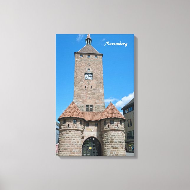 Nuremberg Wrapped Canvas (Front)