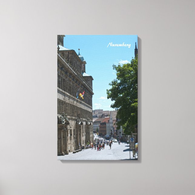 Nuremberg Wrapped Canvas (Front)