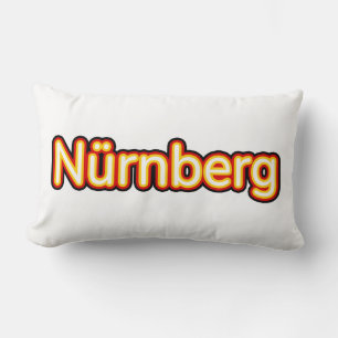 Nürnberg Deutschland Germany Lumbar Pillow