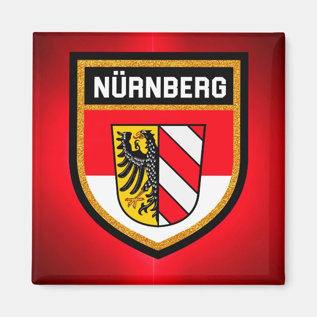 Nürnberg Flag Magnet (Front)