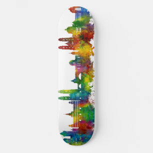 Nürnberg Germany Skyline Skateboard