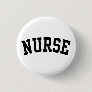 Nurse 1 Inch Round Button
