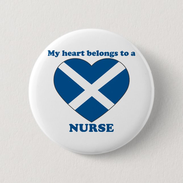 Nurse 2 Inch Round Button (Front)
