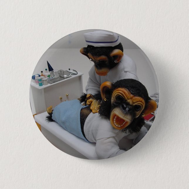 Nurse 2 Inch Round Button (Front)