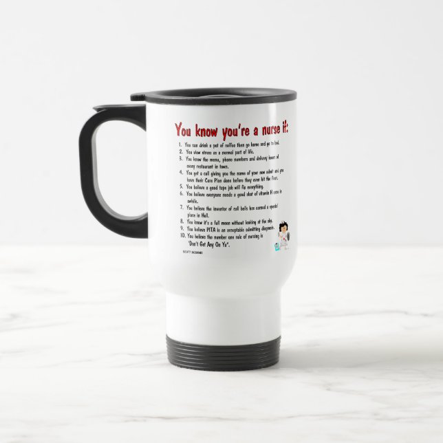 Nurse 2  Mug (Left)