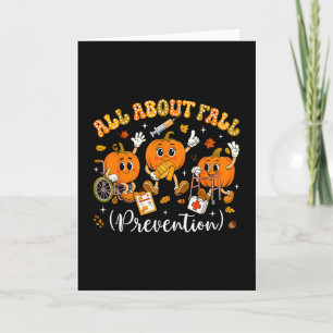Nurse All About Fall Prevention Fall Physical Ther Card
