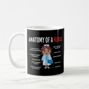 Nurse Anatomy Of A Nurse Coffee Mug