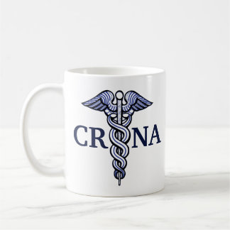 Nurse Anesthetist Caduceus Customizable Name 11oz Coffee Mug