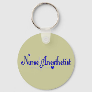 Nurse Anesthetist Gifts Keychain