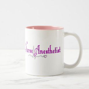 Nurse Anesthetist Gifts Two-Tone Coffee Mug