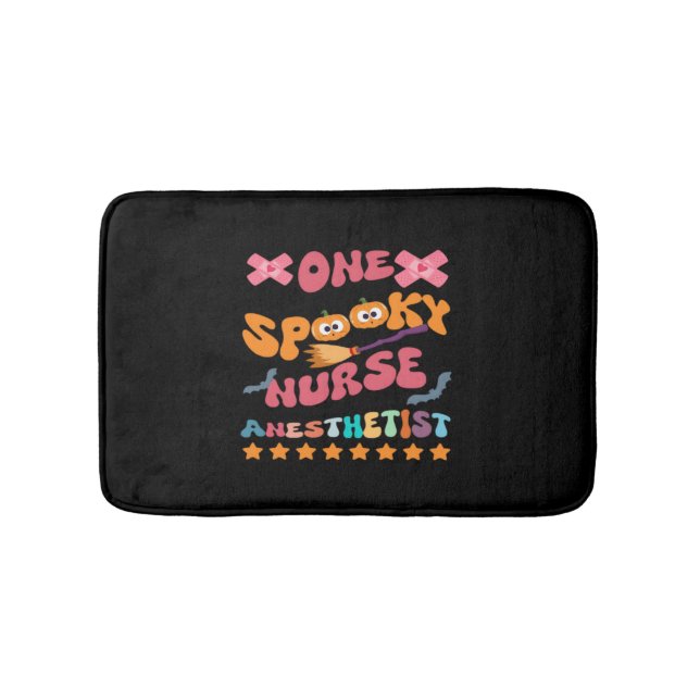 Nurse Anesthetist - One Spooky Nurse Anesthetist - Bath Mat (Front)