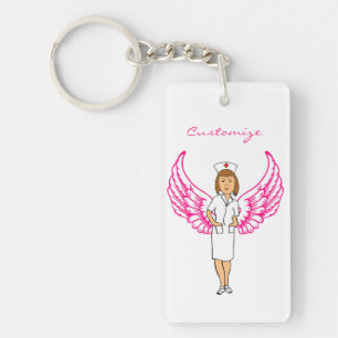 Nurse Angel Wings Thunder_Cove Keychain