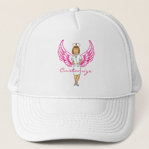 Nurse Angel Wings Thunder_Cove Trucker Hat