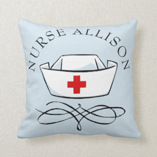 Nurse Appreciation Add Name Throw Pillow