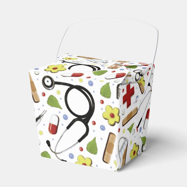 Nurse Appreciation Favor Box (Front Side)