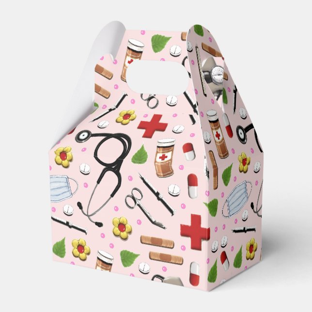 Nurse Appreciation Favor Box (Front Side)