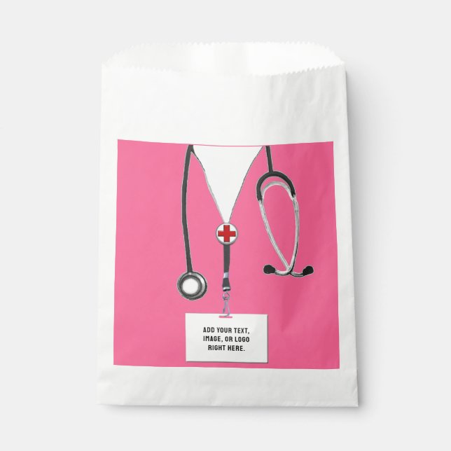 Nurse Appreciation Favour Bag (Front)