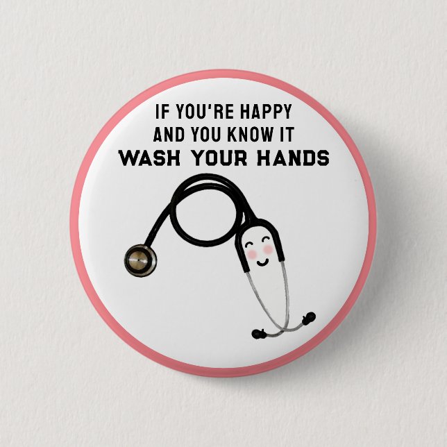 Nurse Appreciation Gift 2 Inch Round Button (Front)