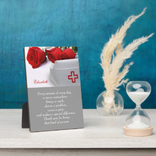 Nurse Appreciation Gift Plaque