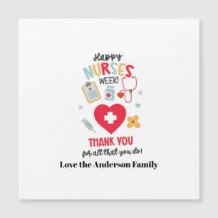 NURSE Appreciation Gift Tag Happy Nurses Week Gift