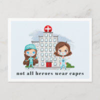 Nurse Appreciation Personalized Thank You Card