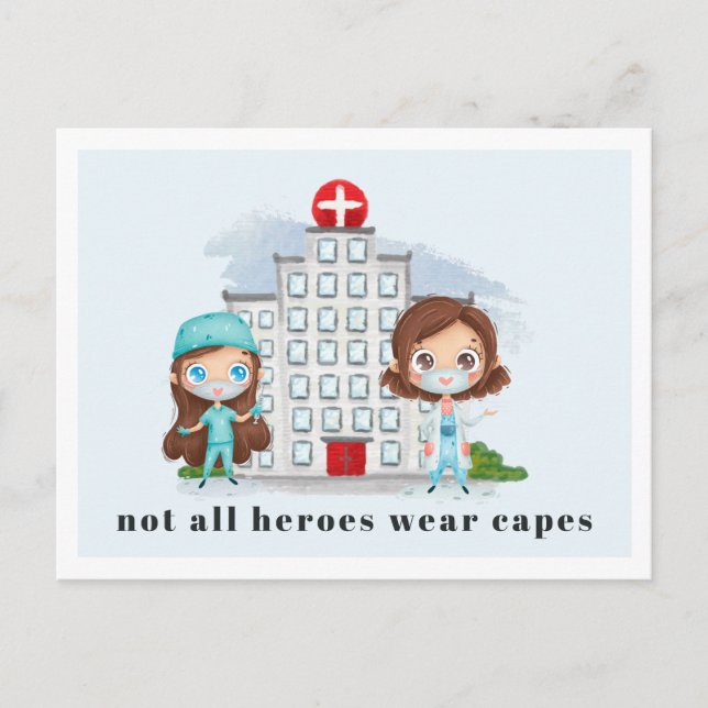 Nurse Appreciation Personalized Thank You Card (Front)