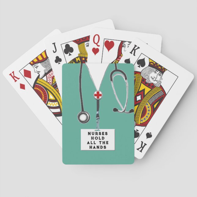 Nurse Appreciation Playing Cards (Back)