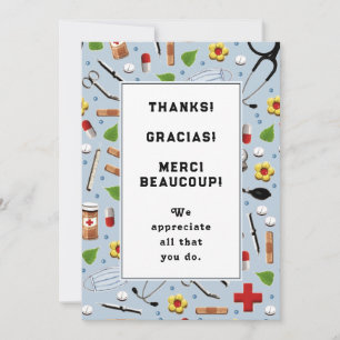 Nurse Appreciation Thank You Card