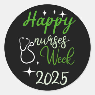 Nurse Appreciation Week - Happy National Nurses We Classic Round Sticker