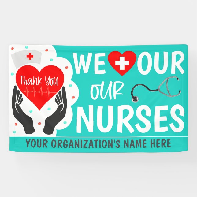 Nurse Appreciation Week Thank You Banner (Horizontal)