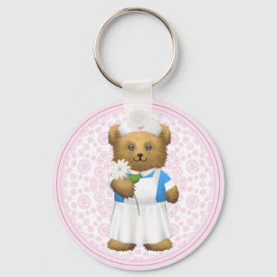 Nurse Bear - Teddy Bear Keychain