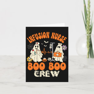 Nurse Boo Crew Halloween Nurse Ghost Costume Card