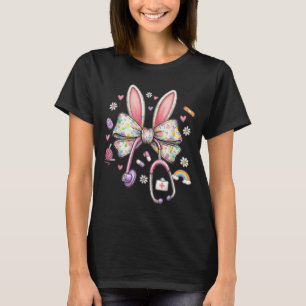 Nurse Bunny Funny Easter Nurse Cute Nurse Nursing T-Shirt