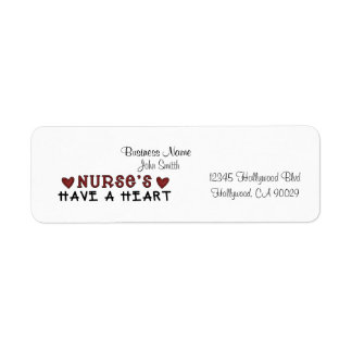 Nurse Business Address Label