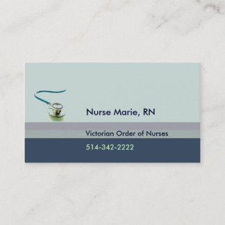 Nurse Business Card