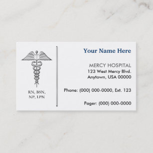 Nurse Business Card